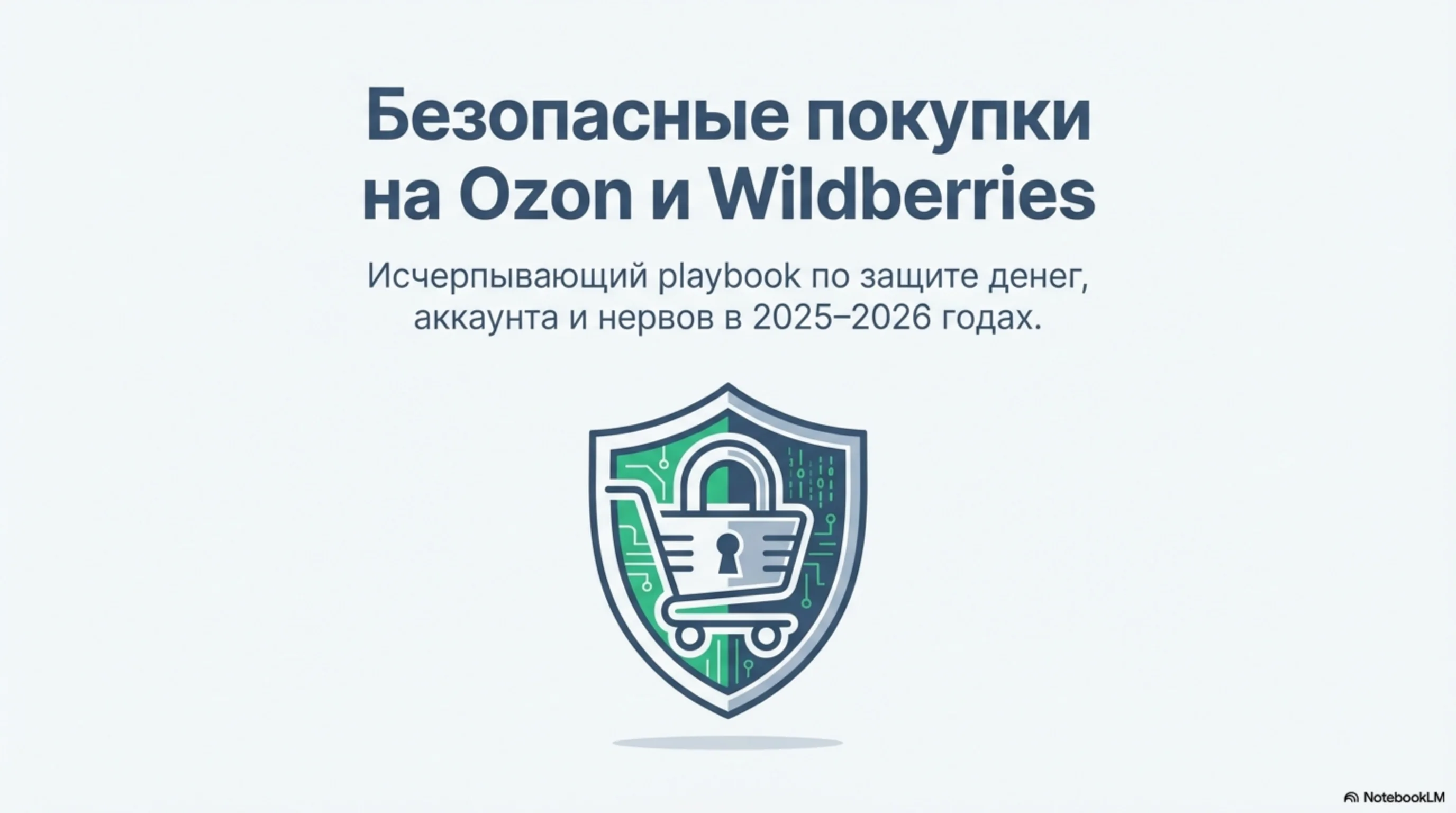 Обложка: Безопасные покупки на Ozon и Wildberries