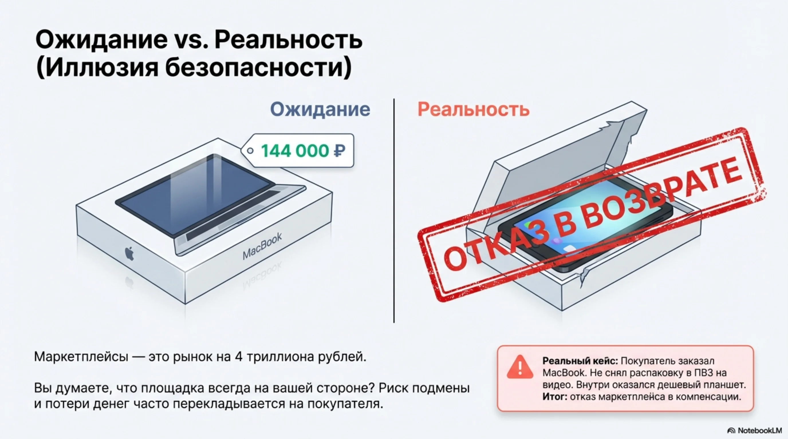 Ожидание и реальность: отказ в возврате